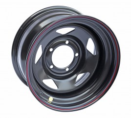 Диск УАЗ стальной черный 5x139,7 8xR16 d110 ET-19 (треуг.) OFF-ROAD Wheels