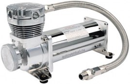 Компрессор стационарный 12V VIAIR 480C хром VIAIR