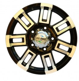 Диск УАЗ литой черный 5x139,7 7xR16 d110 ET+20 OFF-ROAD Wheels (литые)
