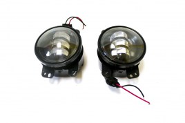Фара светодиодная встраиваемая противотуманная 18W (6W*3), 6500К, IP68 