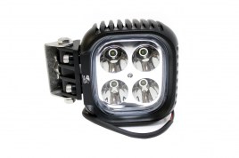 Фара светодиодная дальнего света 40W (10W*4), прям. 12 см, IP67 