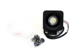 Фара светодиодная рабочего света 10W (*1), прям. 6,7 см, IP67 