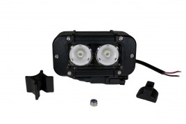 Фара светодиодная рабочего света 20W (10W*2) прям. 20 см, IP67 