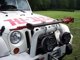 Крепление на трубу кенгурятника для домкрата Hi-Lift 25-50 мм Hi-Lift